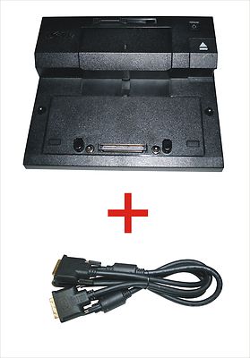 Dell E-Port PR03X E-Serie Dockingstation mit DVI-D Kabel für Precision M6600