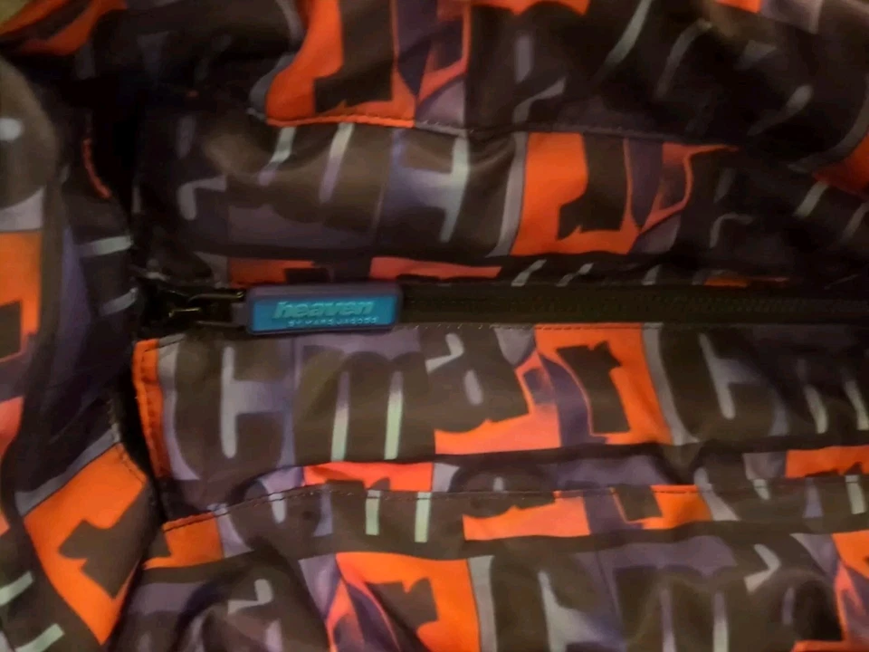 Bolso de Mano Heaven by Marc Jacobs Púrpura Multi Puff Estampado Loopy Nuevo Raro  Foto 4 de 4