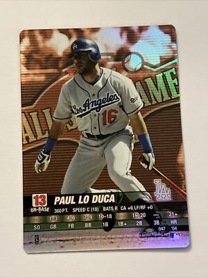 MLB Showdown 2004 Pennant Run Paul Lo Duca #47 Foil! VG Condition! Free Ship!