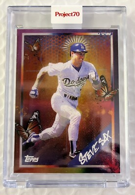 2021 Topps Project 70 Card #319 - STEVE SAX - by RISK