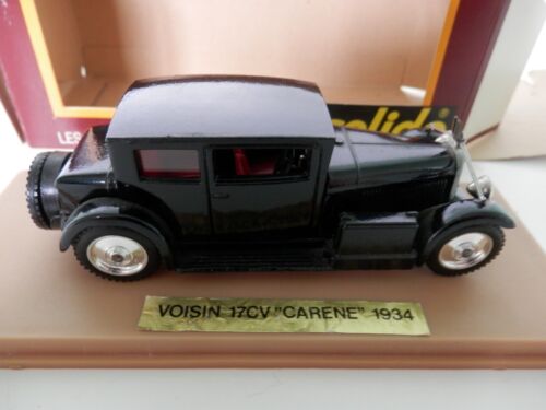 1/43 Solido Age d'Or.  Voisin 17CV Carene 1934. Boxed. - 第 1/2 張圖片
