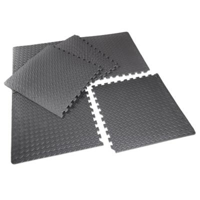 Interlocking Puzzle Mat Foam Barbell Exercise Gym Equipment