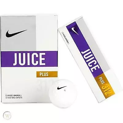 New Dozen Nike Juice Plus 312 Extra Long Golf Balls New Old Stock