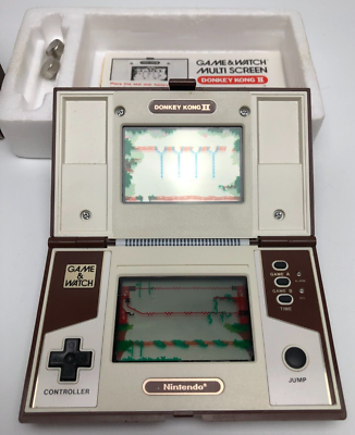 Donkey Kong II JR-55 1983 Nintendo Game and Watch Multi Screen