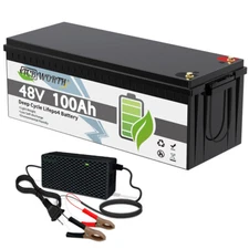 48V 100Ah Lithium LiFePO4 Battery 200A BMS 10 Year warranty for Golf cart VAN RV