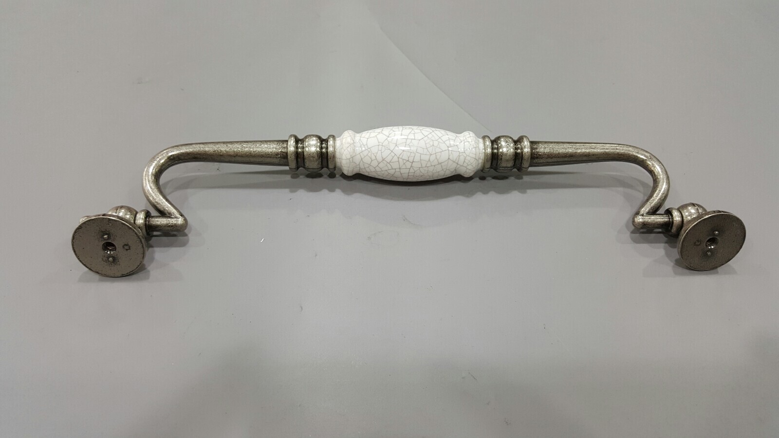 1 x VINTAGE CERAMIC MARBLE WHITE KITCHEN DRAWER CUPBOARD DOOR HANDLES eBay