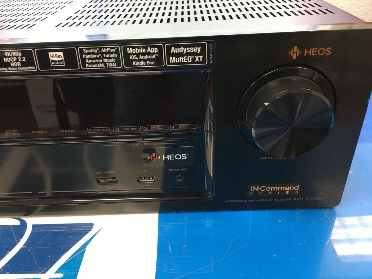 DENON AVR-X1400H Network AV Receiver | eBay DENON AVR-X1400H Network AV Receiver | eBay