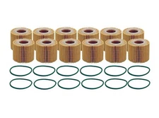 Wix Set Of 12 Engine Motor Oil Filters For Lexus Toyota Pontiac Scion L4