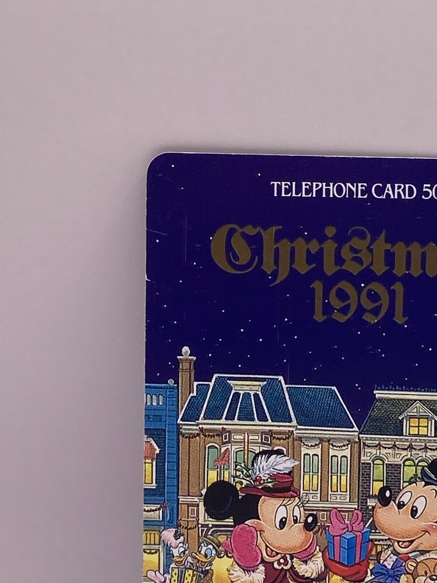 Mickey & Minnie / Christmas 1991 Tokyo Disneyland Japanese
