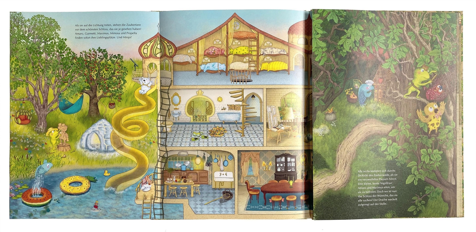 Thumbnail - Billy Bock | Minjos Wimmelig Wunderbares Schloss Der Wünsche | Buch |