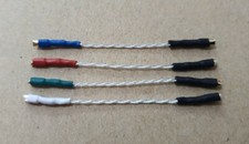 High quality 5N Pure Silver litz headshell lead wire, free shiping 