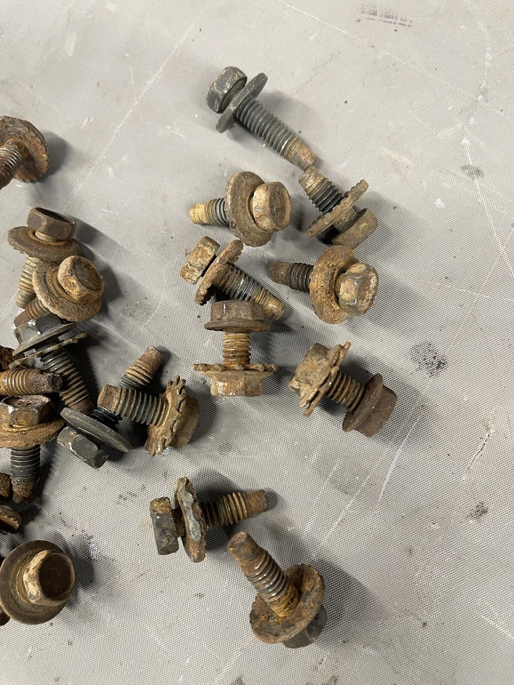 1961-1970 Ford Galaxie Fairlane Крыло Болты Капота Ranchero Comet Torino Falcon - Изображение 3 из 4