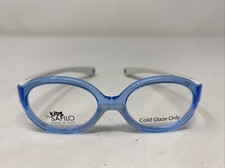 Kids By Safilo Italy SA 0001 R7Y 36-14-100 Blue Full Rim Eyeglasses Frame 0648