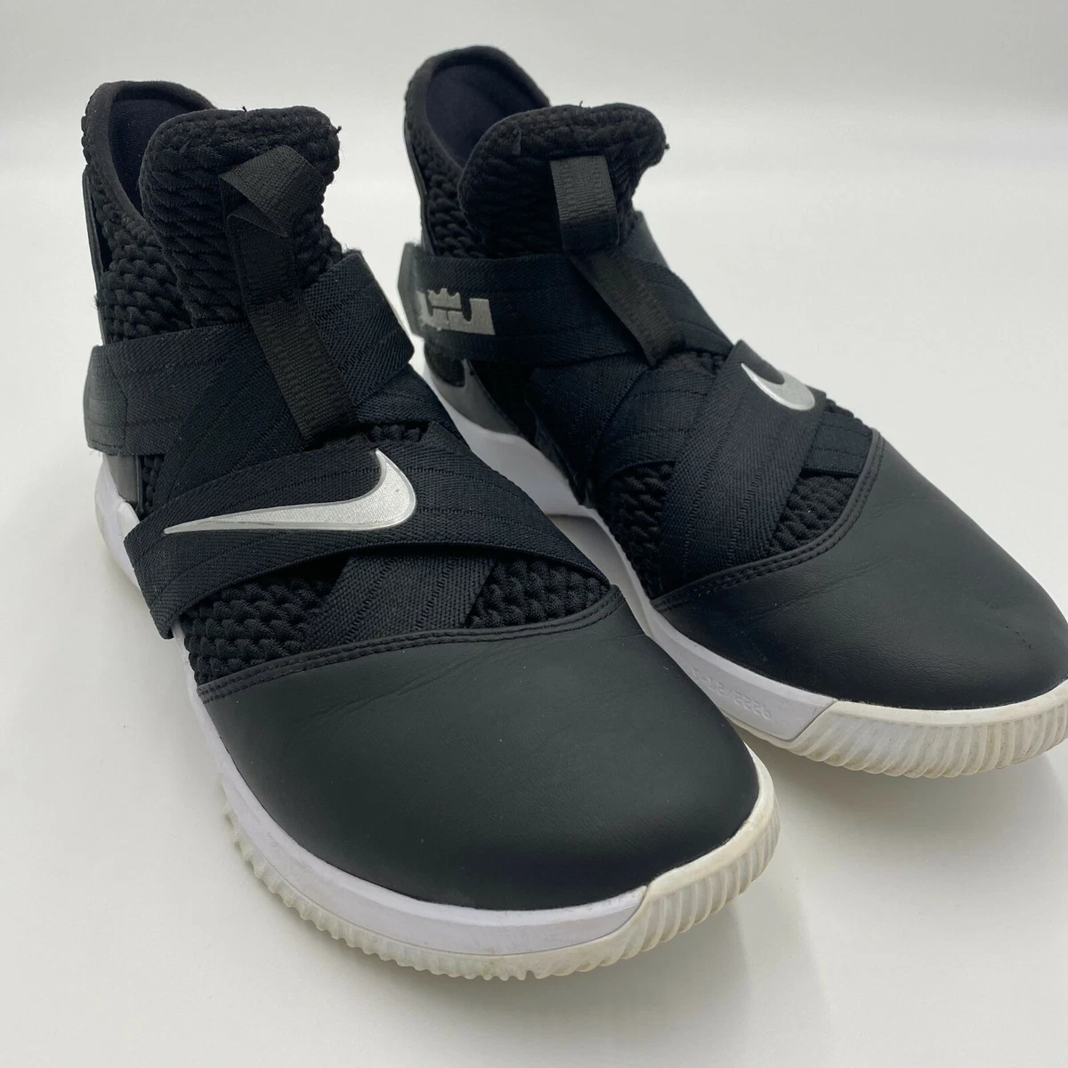 Lebron 12 soldier 2025 black and white