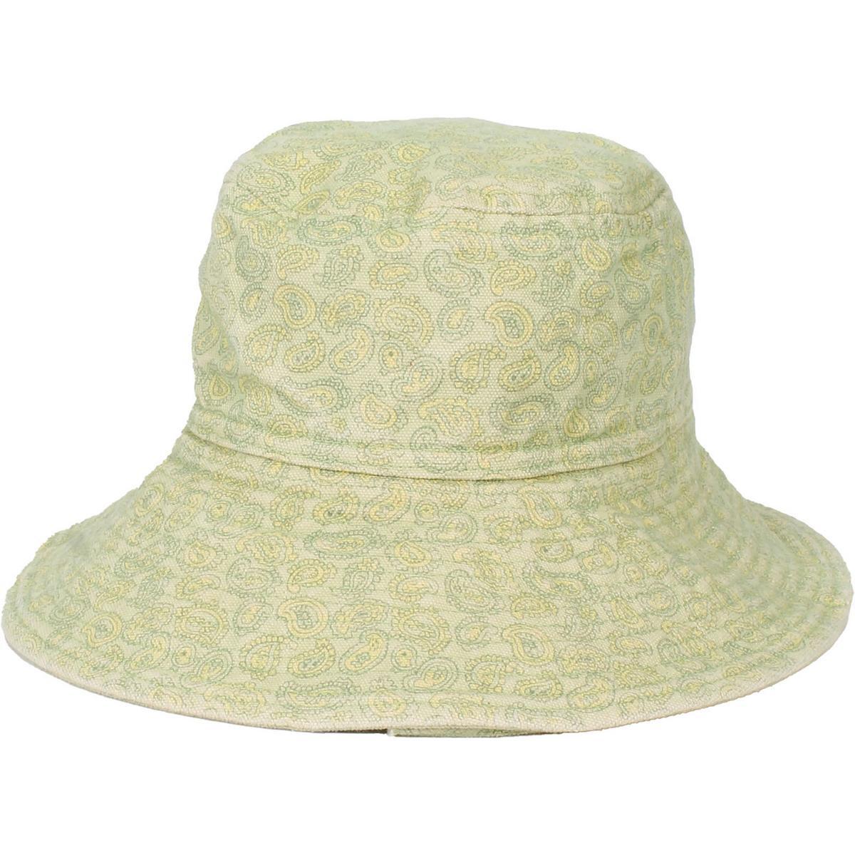 ПЕРЕДЕЛАННАЯ женская шляпа-панама 90-х годов в зеленом стиле с Пейсли у бассейна солнцезащитная шляпа O S BHFO 3414 5790₽