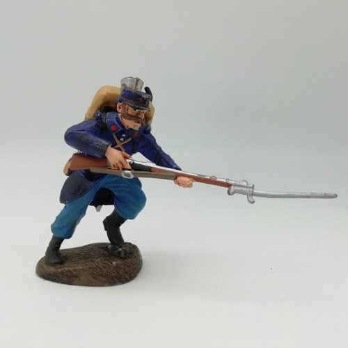 Figurine En Plomb Creux 50mm - Poilu Français De La 1ère Guerre Mondiale (1914-1918) - Marque LR