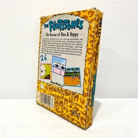 The Flintstones: The Rescue of Dino & Hoppy + Box - NES - Tested & Working