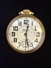 Waltham Premier Vanguard 23 Jewels 10k Gold-Filled Pocket Watch