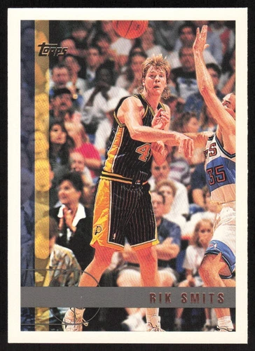 1997 Topps Basketball Rik Smits #200