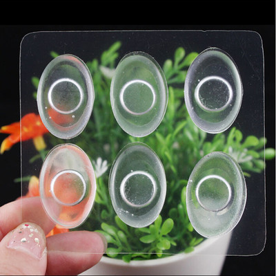 6X Silicone Gel Shoe Insole Inserts Pad Cushion Foot Care Heel Grips Liner SY~l2