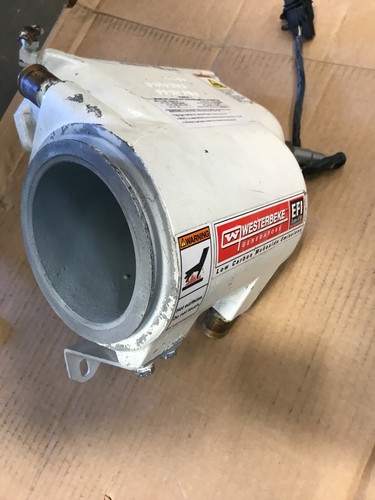 Westerbeke Exhaust Manifold 55829 for 5.0 EFI 3 Cyl gas marine generators. Used - Picture 4 of 9