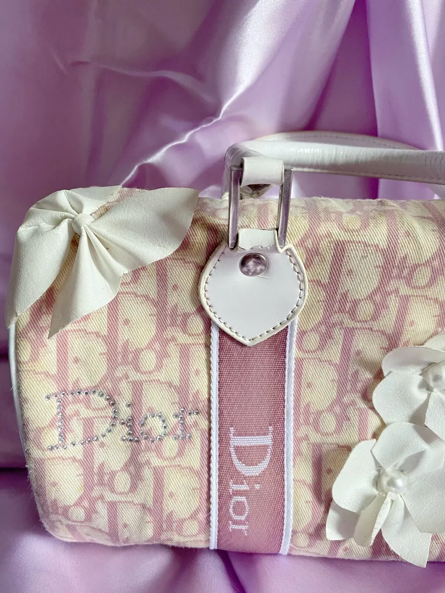 Dior pink shop bag