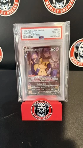 Mimikyu V TG16/TG30 Pokemon Card Brilliant Stars 2022 PSA 10