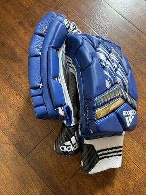 Adidas Spieler blaue Farbe Cricket Schlaghandschuhe Herren linke Hand Schnäppchenpreis