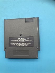 Nes Game Silent Service Used