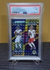 2025 Mosaic Jayden Daniels / Lamar Jackson Carbon Copy Gold /10 PSA 9 POP 1