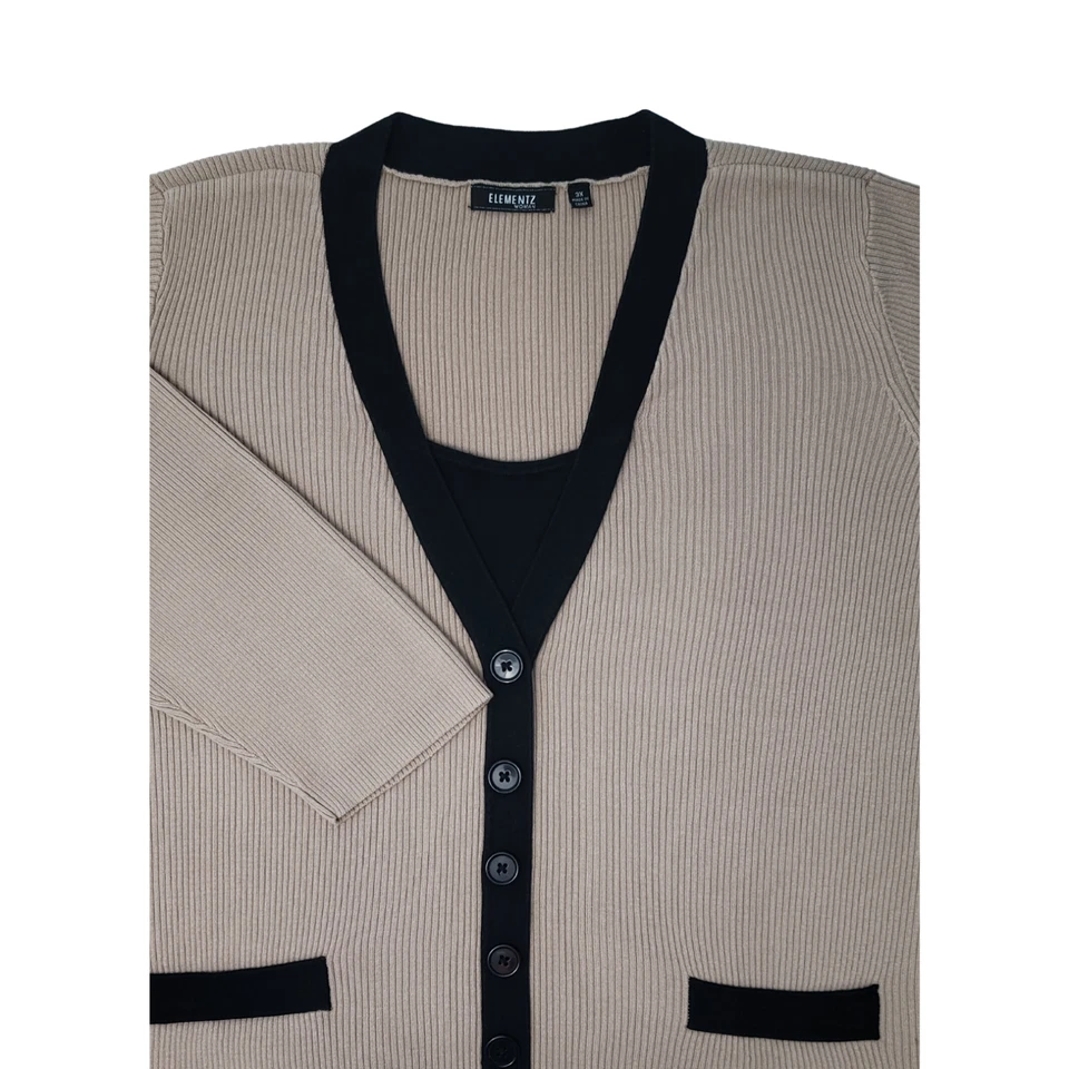 Elementz Woman Pullover Sweater Size 3X - Image 4 of 4