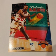 SkyBox 1992-93 #373 Rolando Blackman New York Knicks Basketball Card