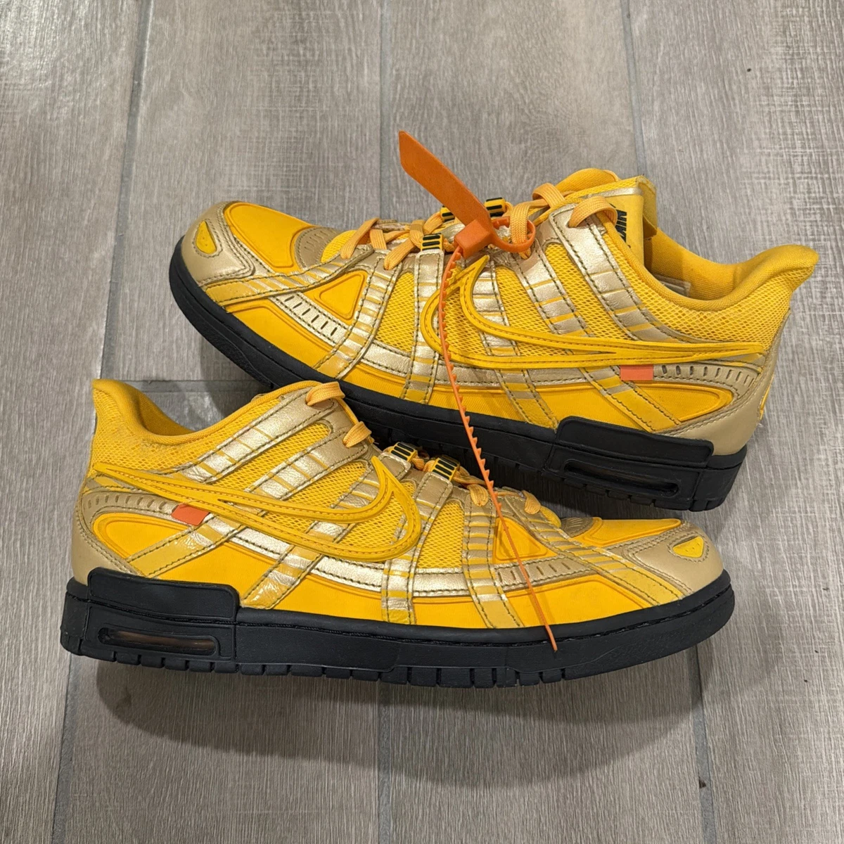 Nike Off-White x Air Rubber Dunk University Gold | eBay