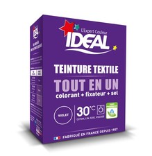 Ideal Teinture Textile Tout en un 230 g Violet