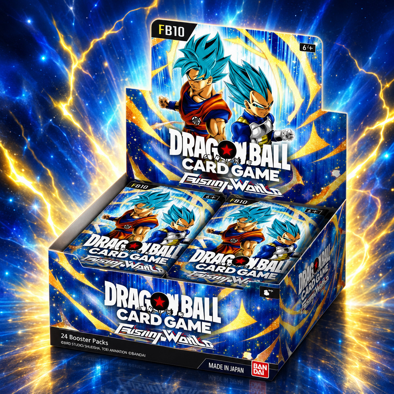 Dragon Ball Fusion World -  Cross Force (FB10) Booster Box - English Sealed