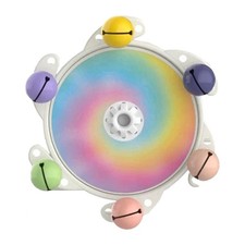 Bird Toys for Parakeets Chewing Parrot Spinner Toy Wheel for Budgies Conure