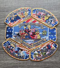2017 National Scout Jamboree Washington County Council Sesame Street Patch Set