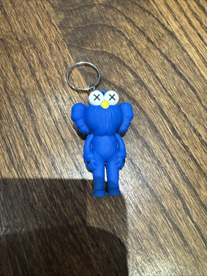 3D Keychain (Blue Elmo) Figure Keyring   SAME DAY SHIPPING
