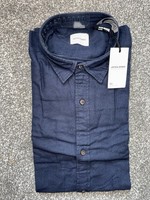 Jack and Jones Men’s Buttoned Up Shirt In Size XL Dark Blue Brand New with Tags