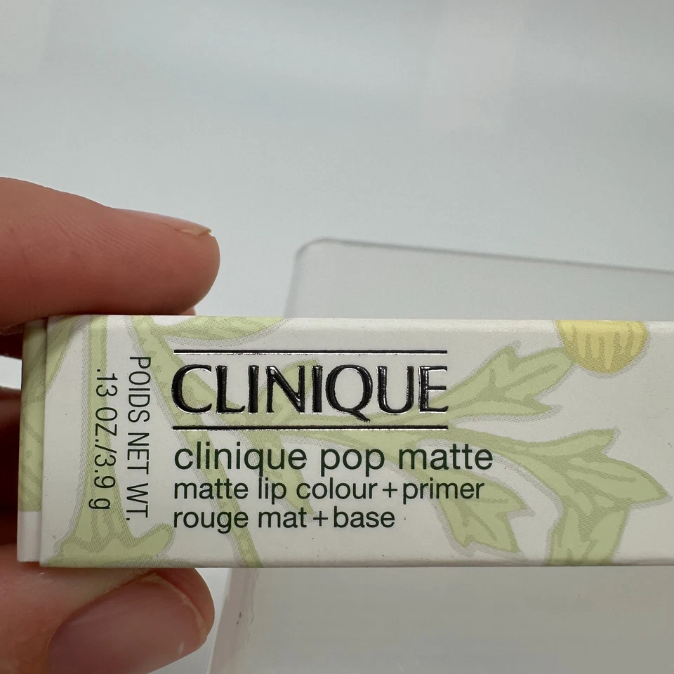 Clinique Pop Matte Lip Colour + Primer 01 Blushing Pop Shade 0.13 Oz - Image 3 of 4