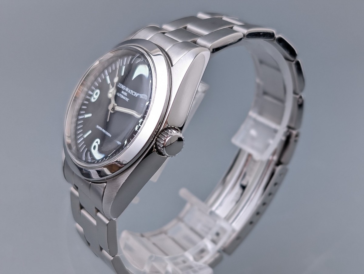 ZENO-WATCH ZN-001 エクスプローラー■訳アリ■ Zeno Watch Co Basel Automatic 