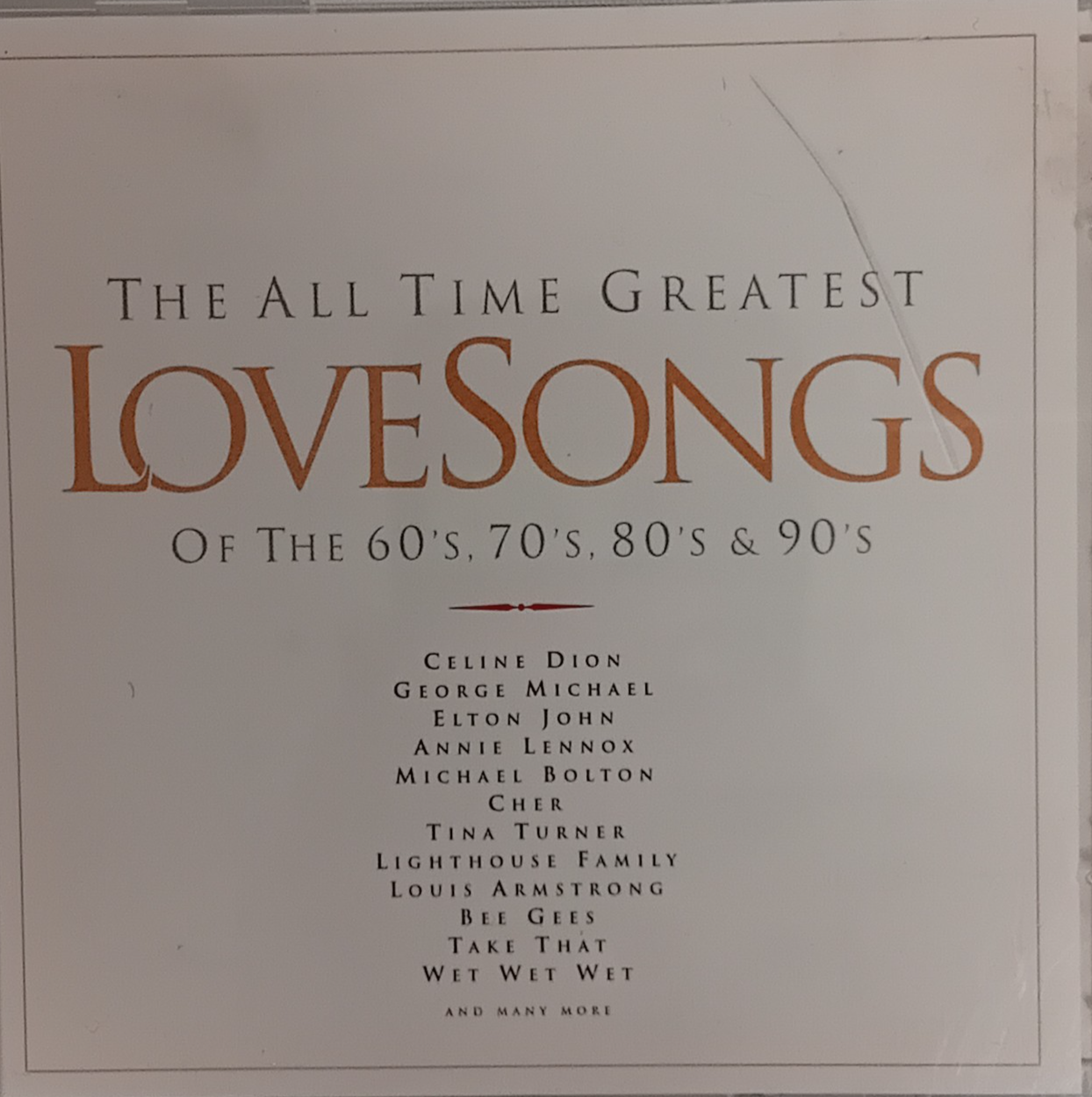 All Time Greatest Love Songs, Vol. 1 by Various Artists (CD, 2000)  Music CD Alb