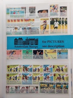 Football Soccer vf MNH assortment in neat book incl better Part 2 High CAT TOP!