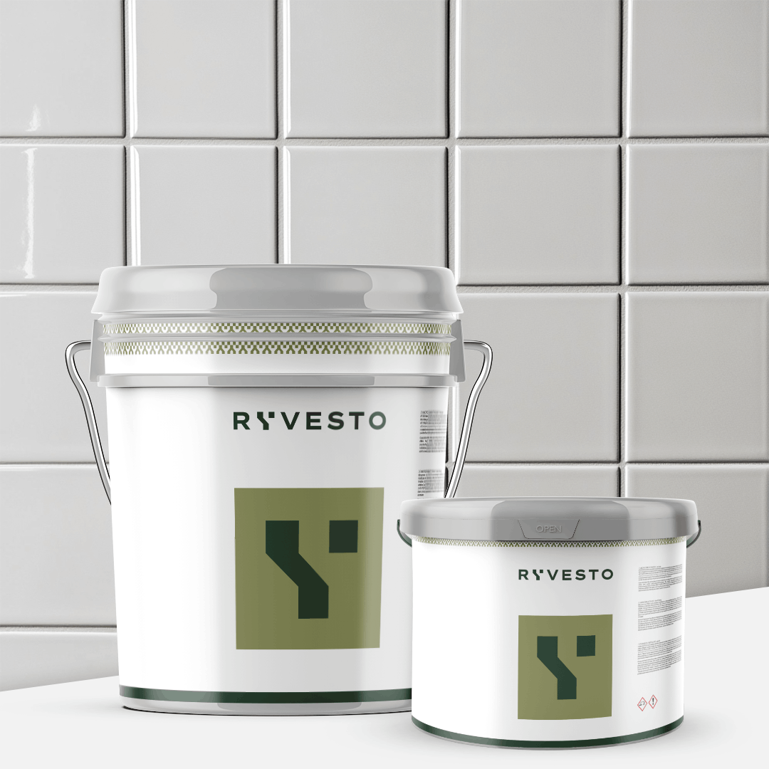 Waterfinish 2K Plus - Satin (A+B) - Ral 9002 Bianco Grigiastro - Finitura poliur