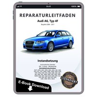 Audi A6 4F (04-11) Instandsetzung 09L Automatikgetriebe Reparaturleitfaden Ebook