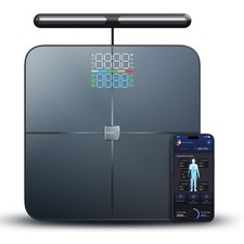 Smart Scale for Body Weight, 8-Electrode Larger Platform Digital Scale for We...