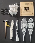 1964 Vintage GIJOE Action Soldier  Ski Patrol Accessories LOT! (CB-1)