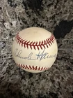 Chuck Harmon HAND SIGNED Official Major League Baseball w/ COA