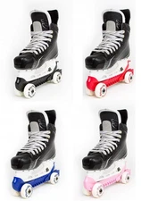 RollerGard Rolling Skate Guards, Turn Hockey Skates into Roller Skates - 1 Pair