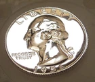 1956 Choice/Gem Proof Quarter 90%   Blazing Mirrored Surfaces #501 - 13